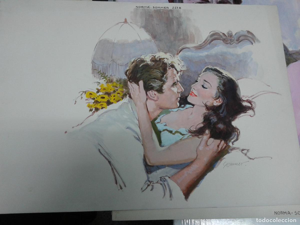 C&oacute;mics: Original en color de Manfred Sommer (dibujante de Frank Cappa) modelo numerado 4 -