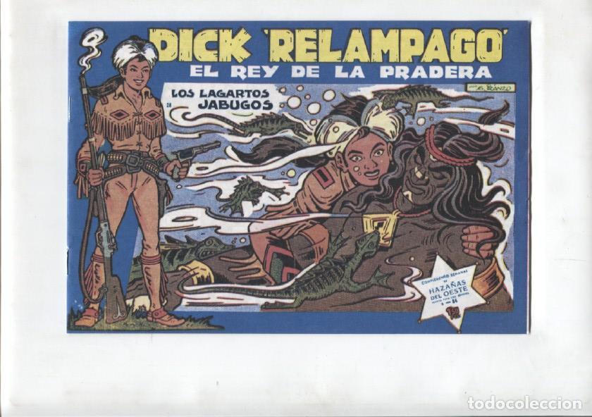 C&oacute;mics: Facsimil: Dick Relampago numero 28: Los lagartos Jabugos - Foto 1