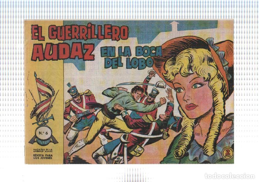 Fumetti: Facsimil: El Guerrillero audaz numero 06: En la boca del lobo - Manuel Gago