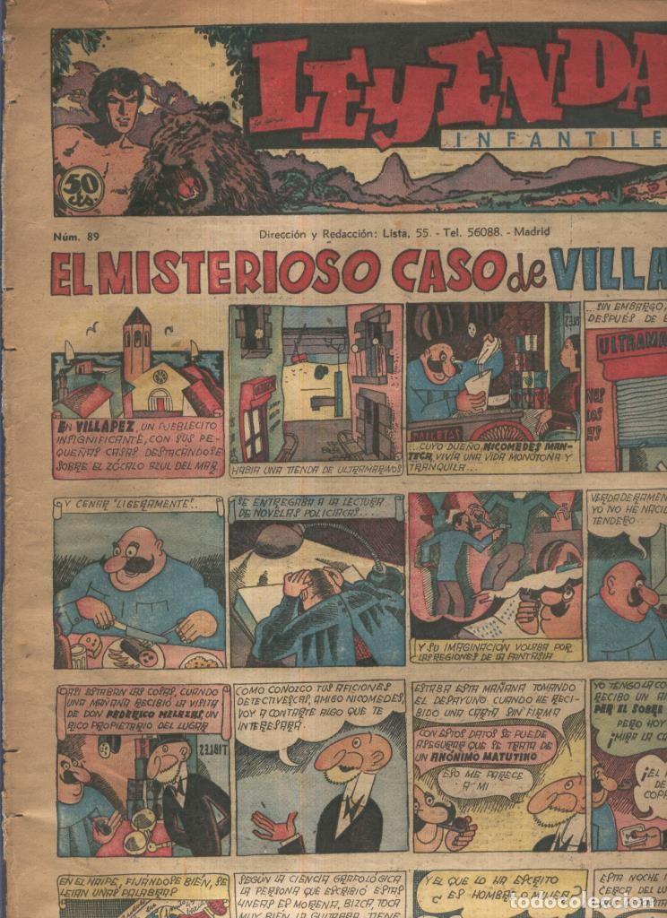 Fumetti: Leyendas Infantiles de Hispano Americana numero 089 (procede de tomo desencuadernado) - Varios