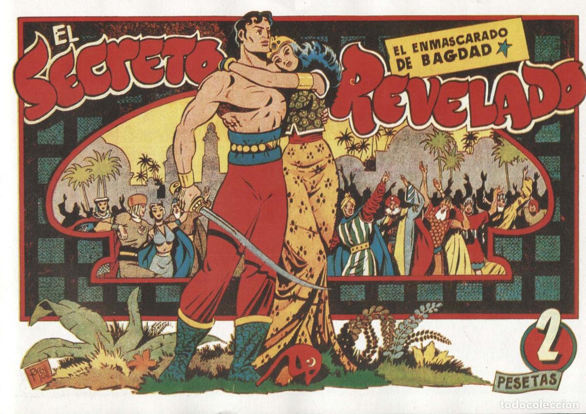 Comics: Facsimil: El Enmascarado de Bagdad numero 12: El secreto revelado - Ripoll