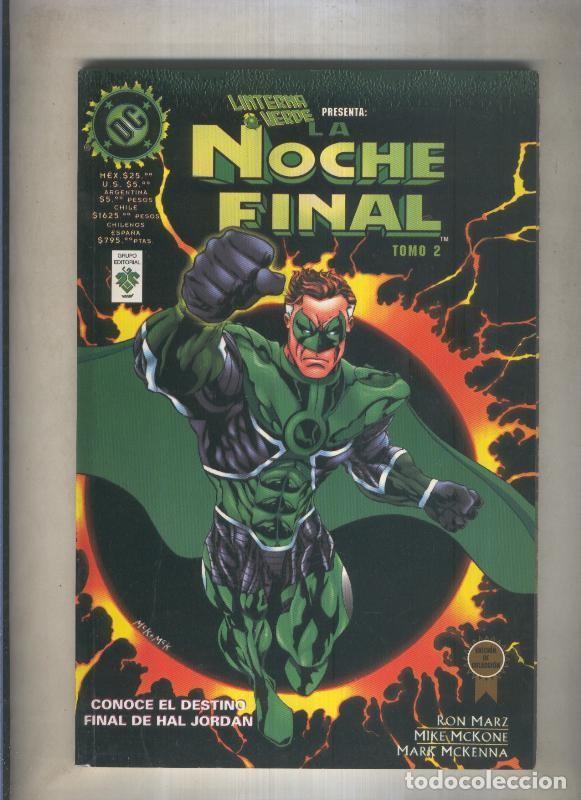 C&oacute;mics: Linterna Verde: la noche final tomo 2 - Ron Marz-Mike McKone - Foto 1