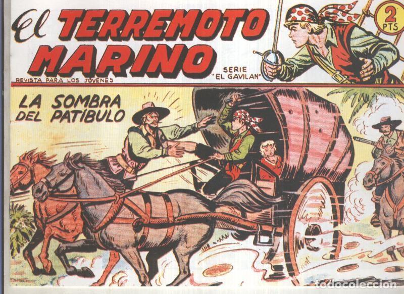 Comics: Facsimil: El Terremoto Marino numero 03: La sombra del patibulo - Manuel Gago