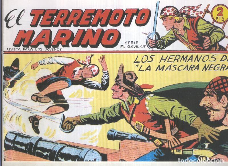Fumetti: Facsimil: El Terremoto Marino numero 05: Los hermanos de la Mascara Negra - Manuel Gago