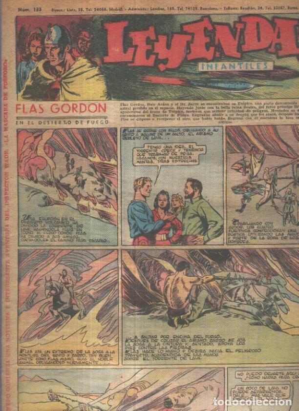C&oacute;mics: Leyendas Infantiles de Hispano Americana numero 133 (procede de tomo desencuadernado) - Varios