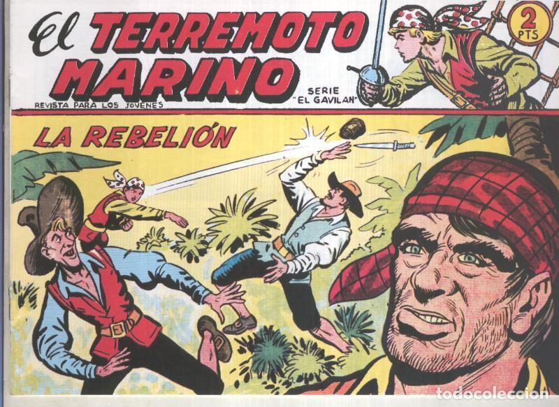 Comics: Facsimil: El Terremoto Marino numero 12: La rebelion - Manuel Gago