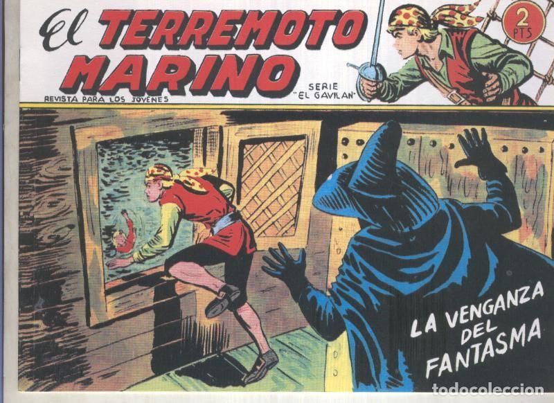 Fumetti: Facsimil: El Terremoto Marino numero 18: La venganza del fantasma - Manuel Gago