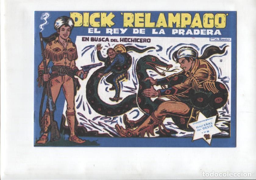 C&oacute;mics: Facsimil: Dick Relampago de Iranzo numero 12; En busca del hechicero - Foto 1