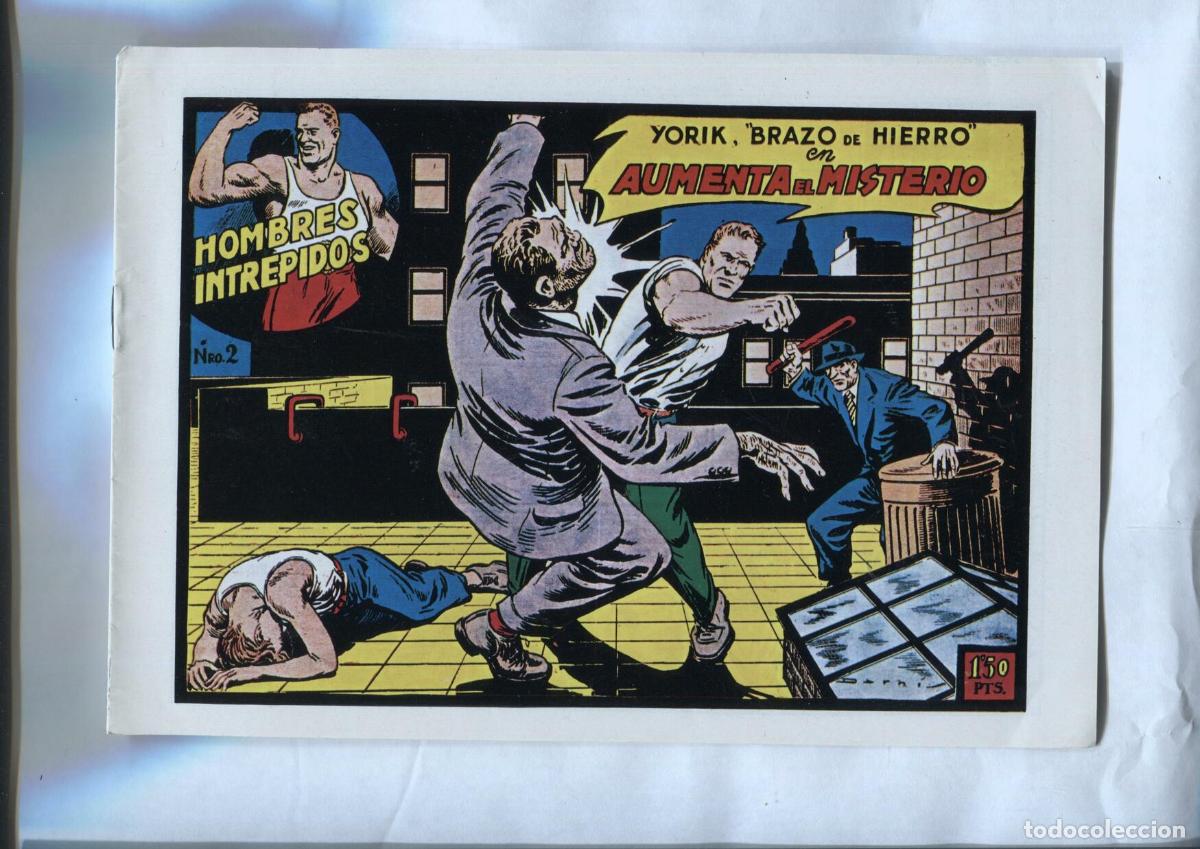 C&oacute;mics: Facsimil: Yorik brazo de hierro de Francisco Darnis numero 02: Aumenta el misterio