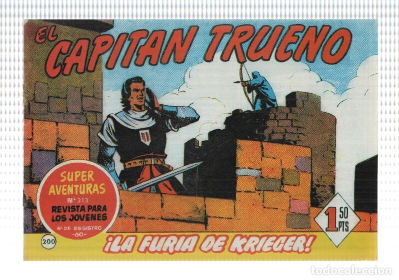 C&oacute;mics: Facsimil editor desconocido de El Capitan Trueno numero 200: la furia de Krieger