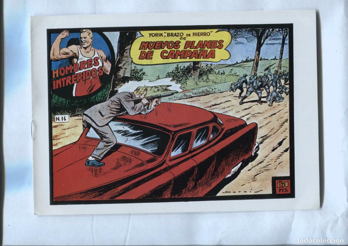 C&oacute;mics: Facsimil: Yorik brazo de hierro de Francisco Darnis numero 14: Nuevos planes de campa&ntilde;a
