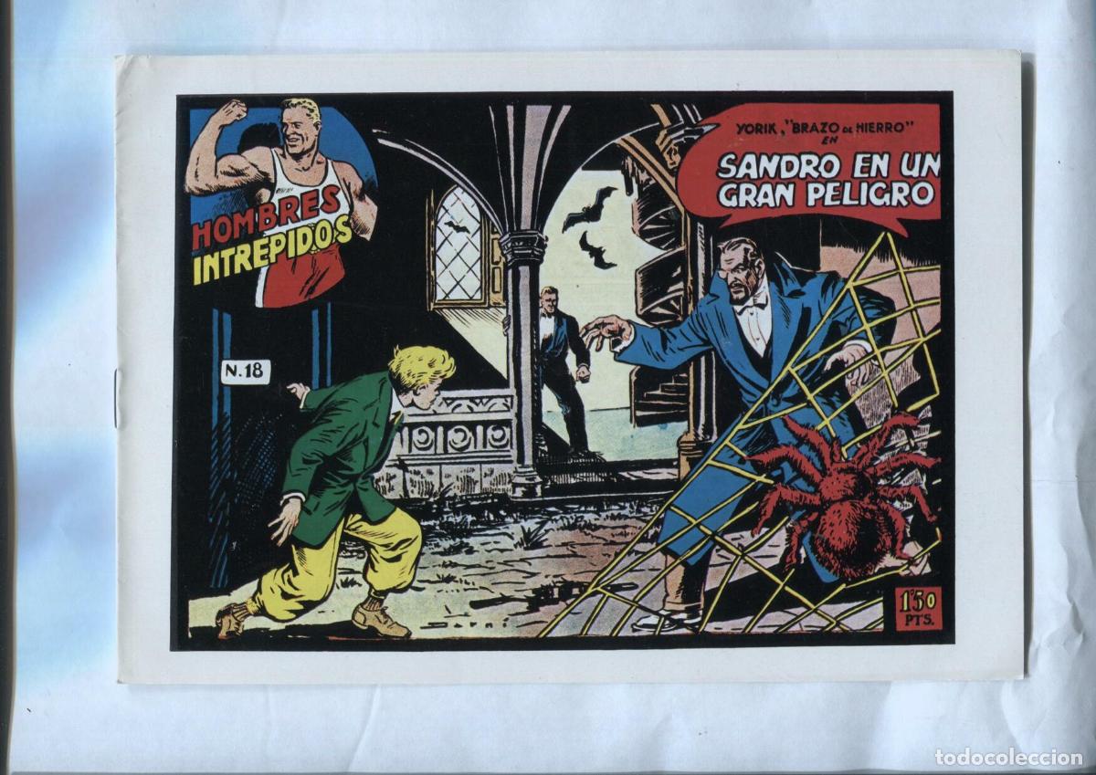 C&oacute;mics: Facsimil: Yorik brazo de hierro de Francisco Darnis numero 18: Sandro en un gran peligro