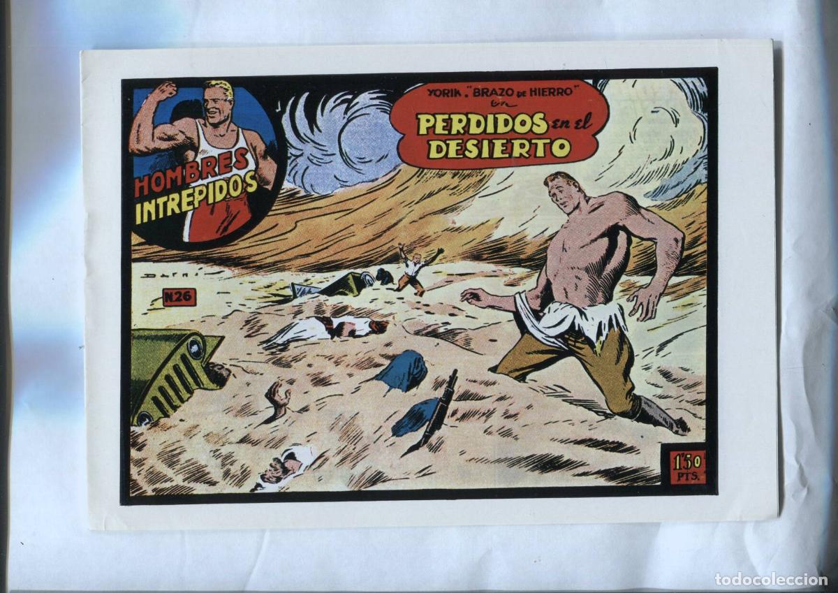 Comics: Facsimil: Yorik brazo de hierro de Francisco Darnis numero 26: Perdidos en el desierto