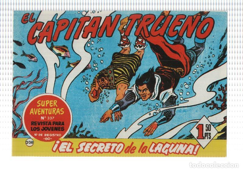 Comics : Facsimil editor desconocido de El Capitan Trueno numero 208: El secreto de la laguna