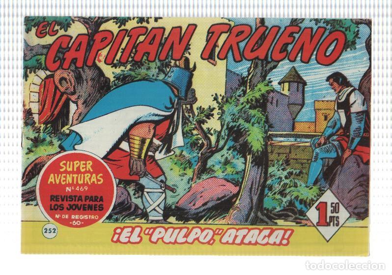 Comics: Facsimil editor desconocido de El Capitan Trueno numero 252: El pulpo ataca