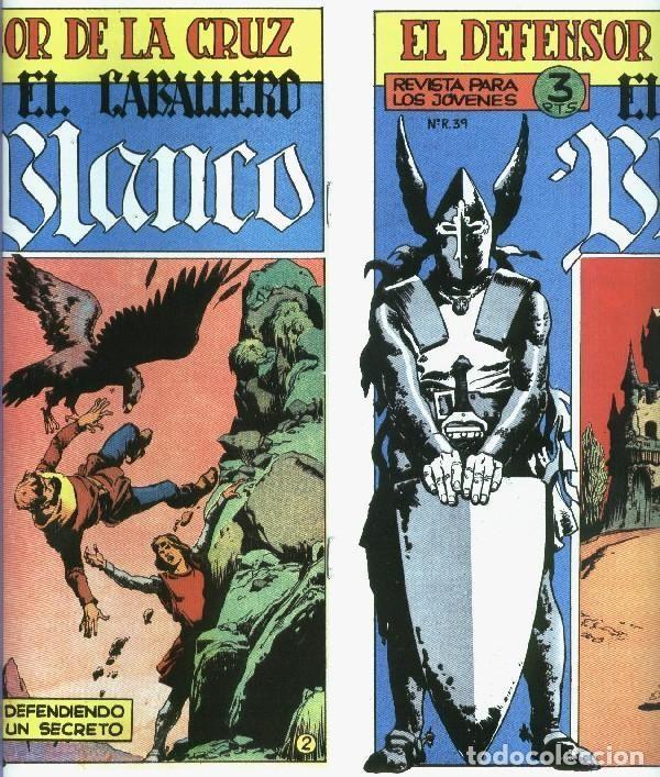C&oacute;mics: Facsimil: El Caballero Blanco, coleccion - Hermanos Funcken - Foto 1