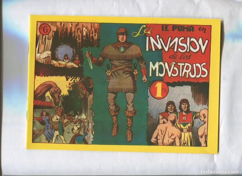 Comics: Facsimil: El Puma de Boixcar numero 06: La invasion de los monstruos - Boixcar
