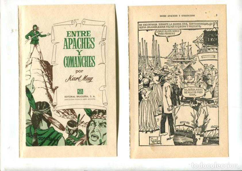 C&oacute;mics: Entre apaches y comanches, dibujos de Carrillo - - Foto 1