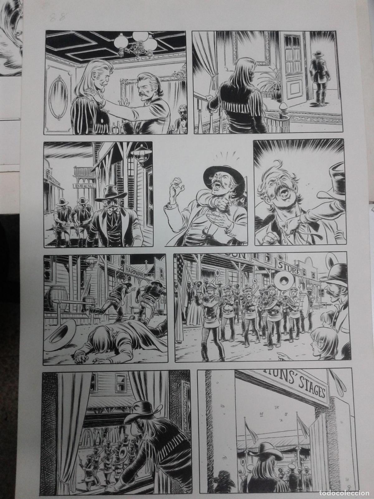 C&oacute;mics: Dibujo original de Buffalo Bill modelo 4 - - Foto 1