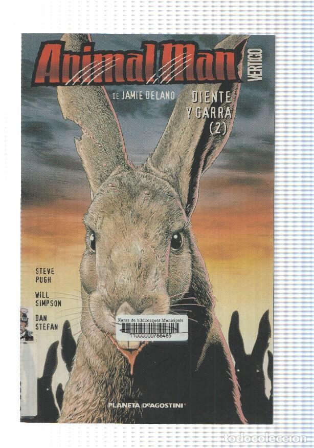 C&oacute;mics: Comic, Vertigo: Animal Man num 4- Diente y garra (2). De Jamie Delano - Foto 1