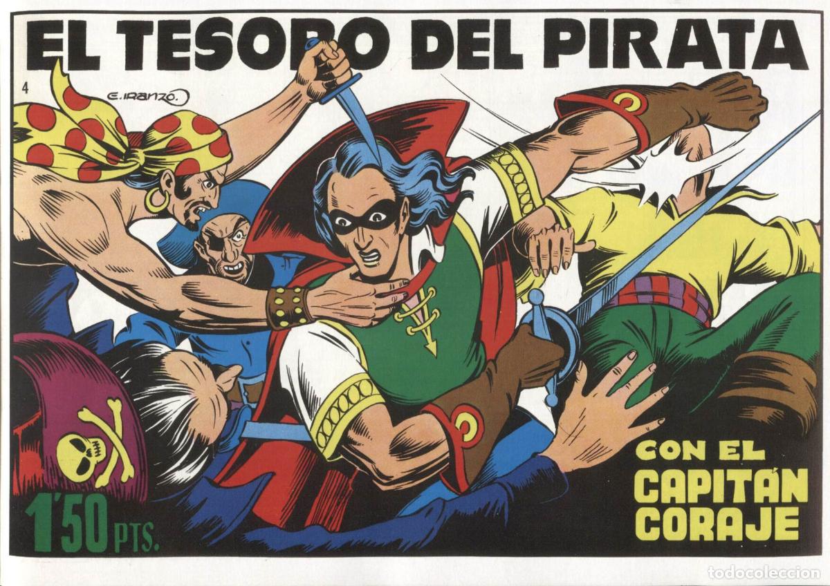 C&oacute;mics: Facsimil: El Capitan Coraje numero 04: El tesoro del pirata - Iranzo - Foto 1