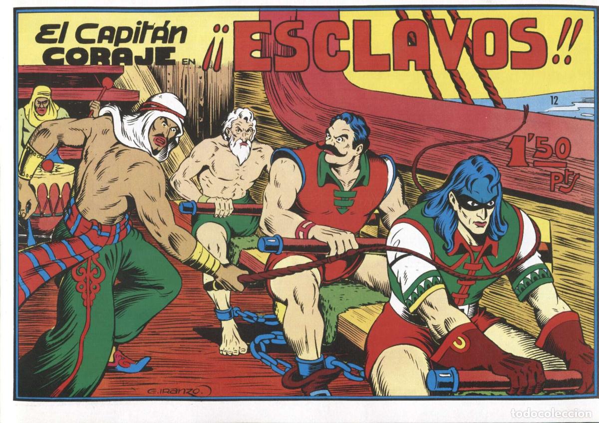 C&oacute;mics: Facsimil: El Capitan Coraje numero 12: esclavos - Iranzo - Foto 1