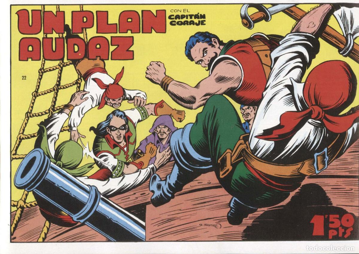 C&oacute;mics: Facsimil: El Capitan Coraje numero 22: un plan audaz - Iranzo - Foto 1