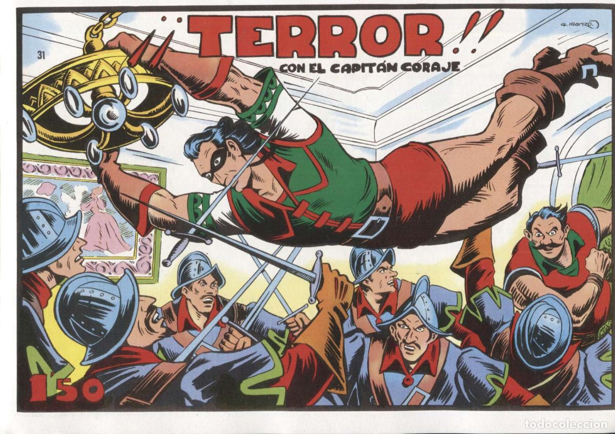 C&oacute;mics: Facsimil: El Capitan Coraje numero 31: Terror - Iranzo - Foto 1