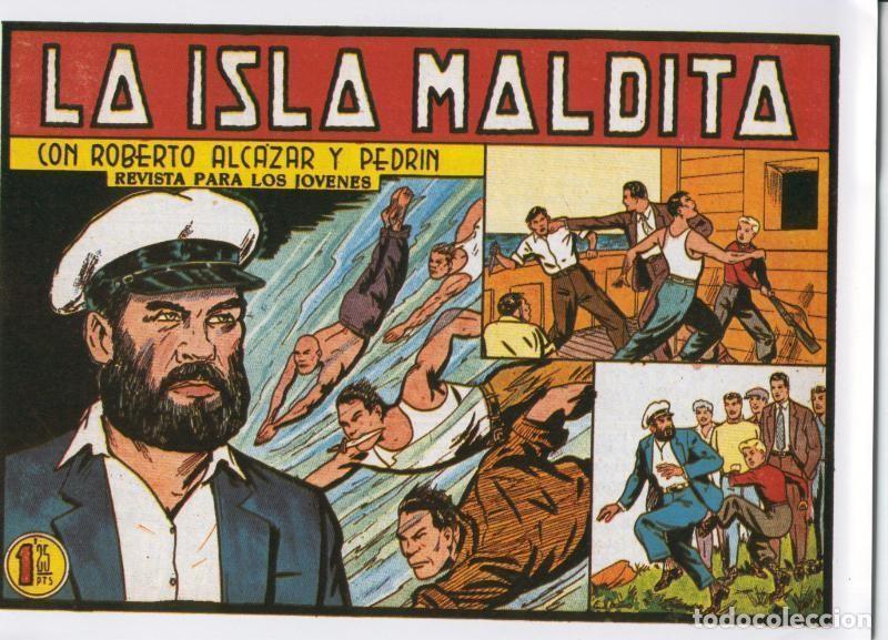 Comics: Facsimil: Roberto Alcazar y Pedrin numero 0336: la isla maldita - Varios