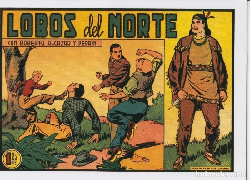 Fumetti: Facsimil: Roberto Alcazar y Pedrin numero 0341: Lobos del norte - Varios