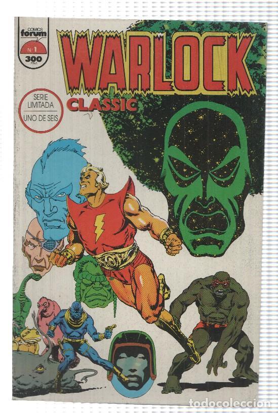 C&oacute;mics: Forum: Warlock Classic num 1 de 6. Serie limitada - El poder de Warlock. Jim Starlin - Foto 1