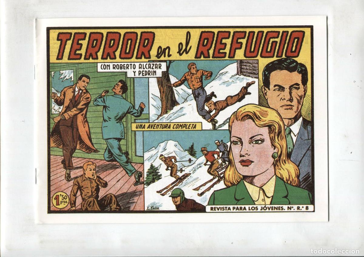 C&oacute;mics: Facsimil: Roberto Alcazar y Pedrin numero 0372: Terror en el refugio - Varios - Foto 1
