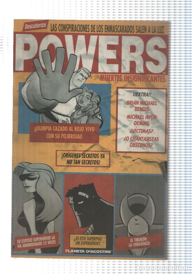 C&oacute;mics: Image Comic: Powers - Muertes insignificantes. Brian Michael Bendis - Foto 1