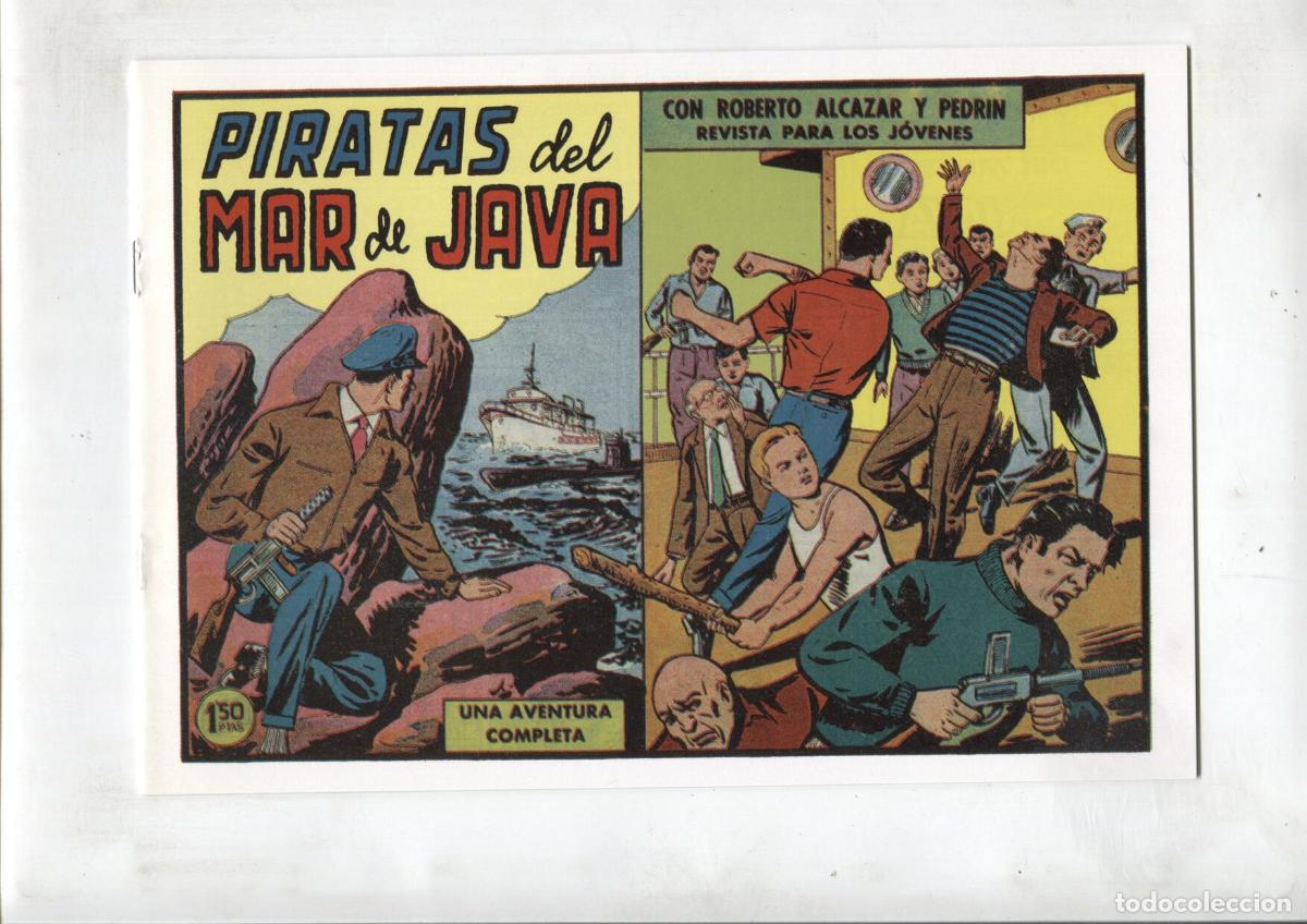 C&oacute;mics: Facsimil: Roberto Alcazar y Pedrin numero 0443: Piratas del Mar de Java - Varios - Foto 1