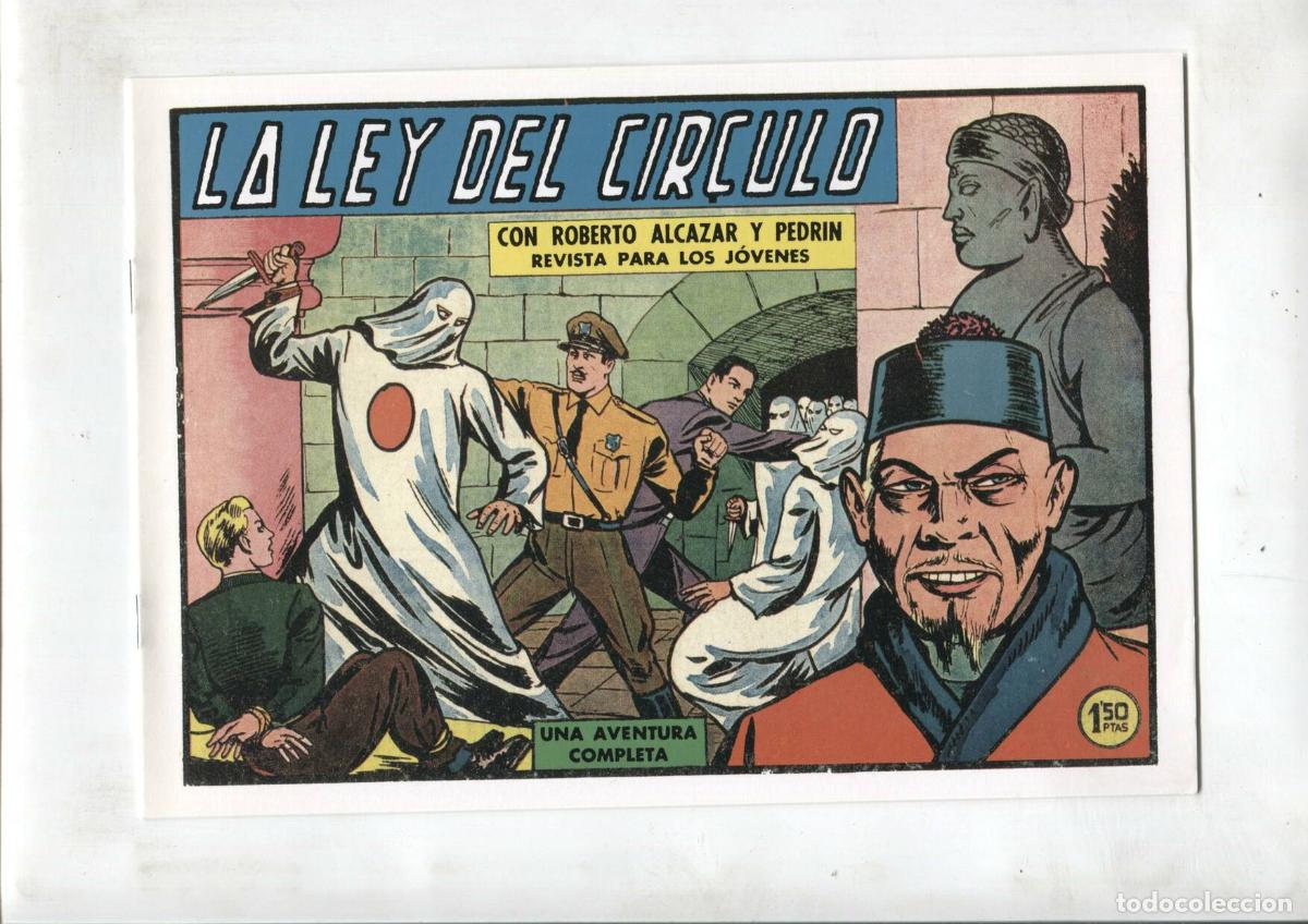C&oacute;mics: Facsimil: Roberto Alcazar y Pedrin numero 0458: La ley del circulo - Varios - Foto 1