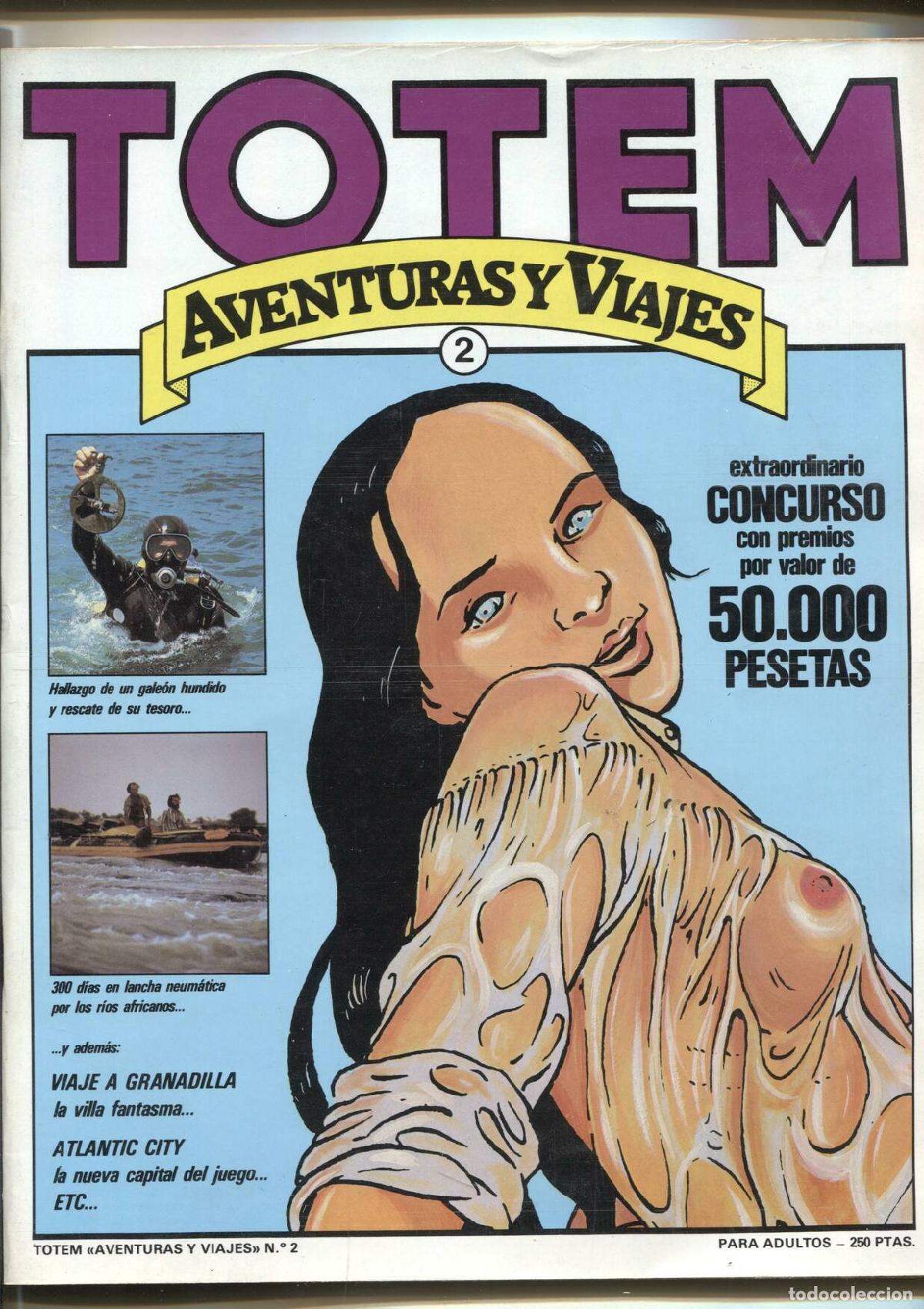 Comics: Nueva Frontera: Revista Totem aventuras y viajes numero 2: Tesoros de la mar - Varios