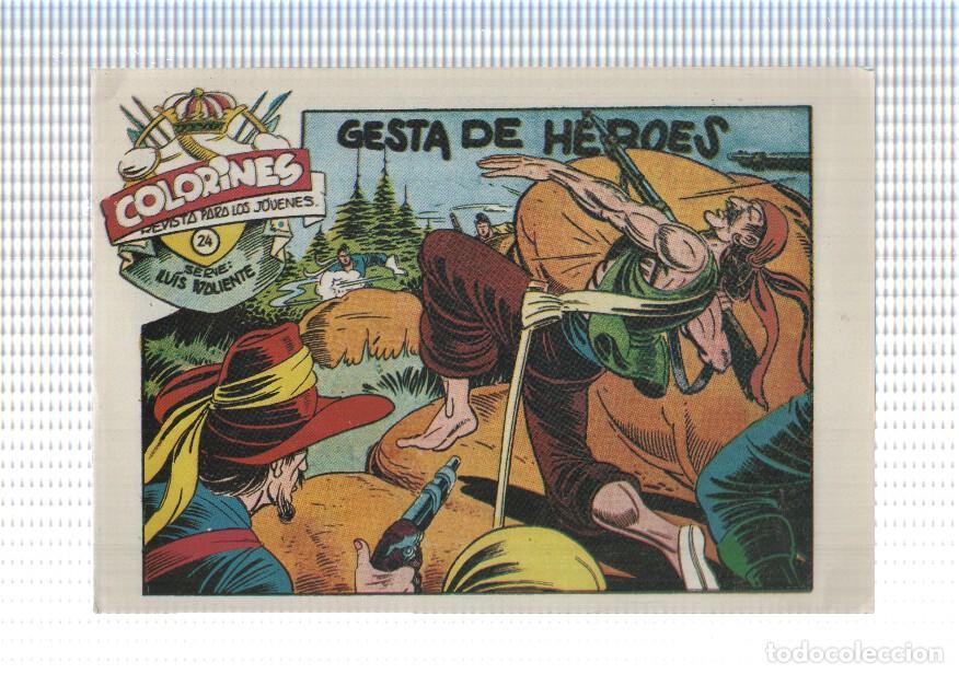 C&oacute;mics: Facsimil: Luis Valiente de Matias Alonso numero 24: Gesta de heroes - - Foto 1