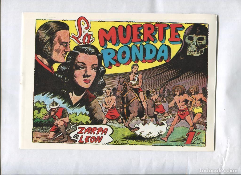 Fumetti: Zarpa de Leon facsimil numero 28: La muerte ronda - Ferrando
