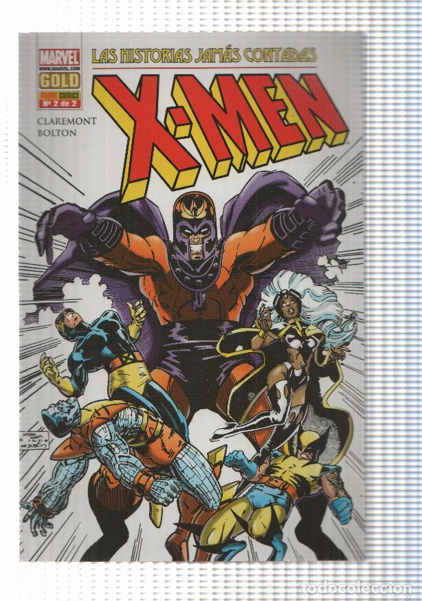 C&oacute;mics: X-Men: Las Historias Jamas Contadas num 2 de 2. Marvel Gold - Foto 1