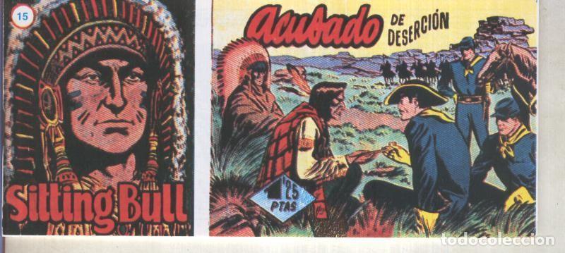 C&oacute;mics: Sitting Bull facsimil numero 15: Acusado de desercion - Varios - Foto 1