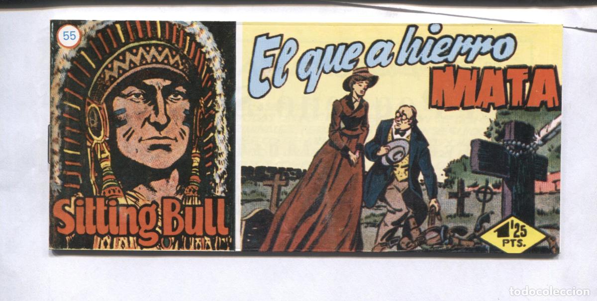 C&oacute;mics: Sitting Bull facsimil numero 55: El que a hierro mata - Varios - Foto 1