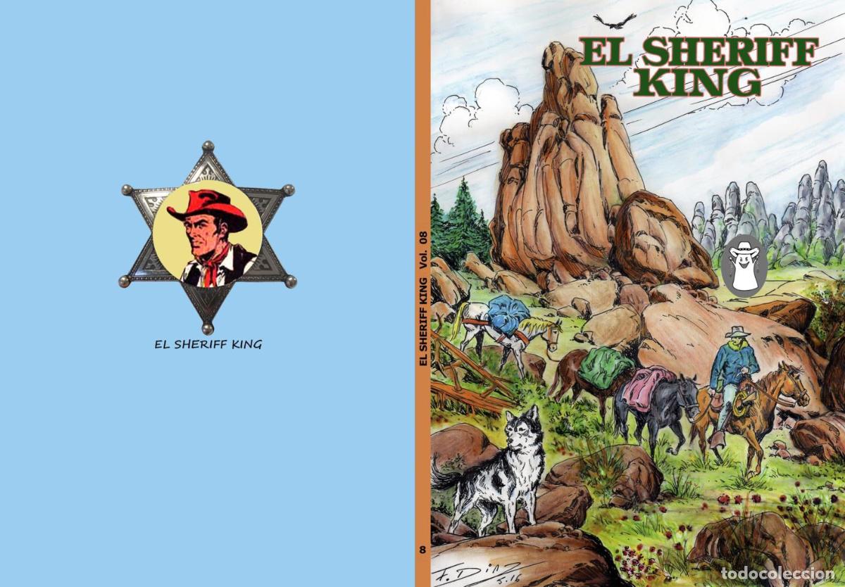 C&oacute;mics: El Sheriff King volumen 08 (color + bitono) - - Foto 1