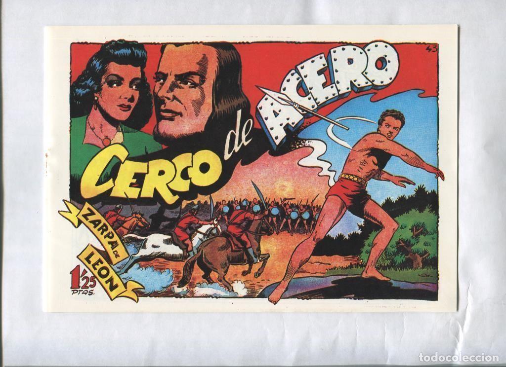 Fumetti: Ferrando: Zarpa de Leon facsimil numero 43: Cerco de acero - Ferrando