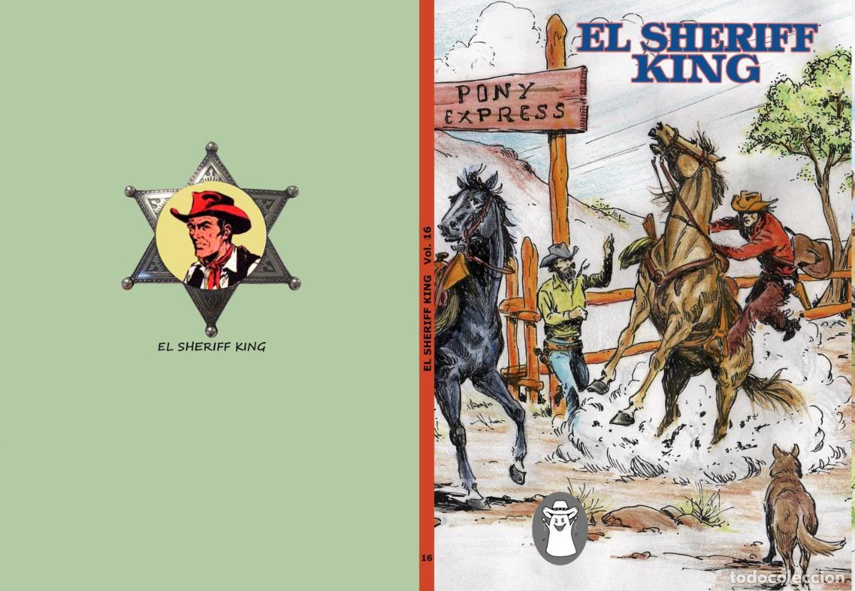 C&oacute;mics: El Sheriff King volumen 16 (color + bitono) - - Foto 1