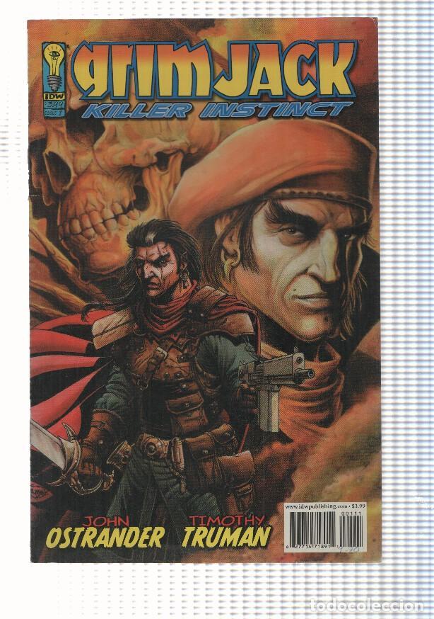C&oacute;mics: GrimJack: Killer Instinct num 1 (2005). John Ostrander-Timothy Truman - Foto 1