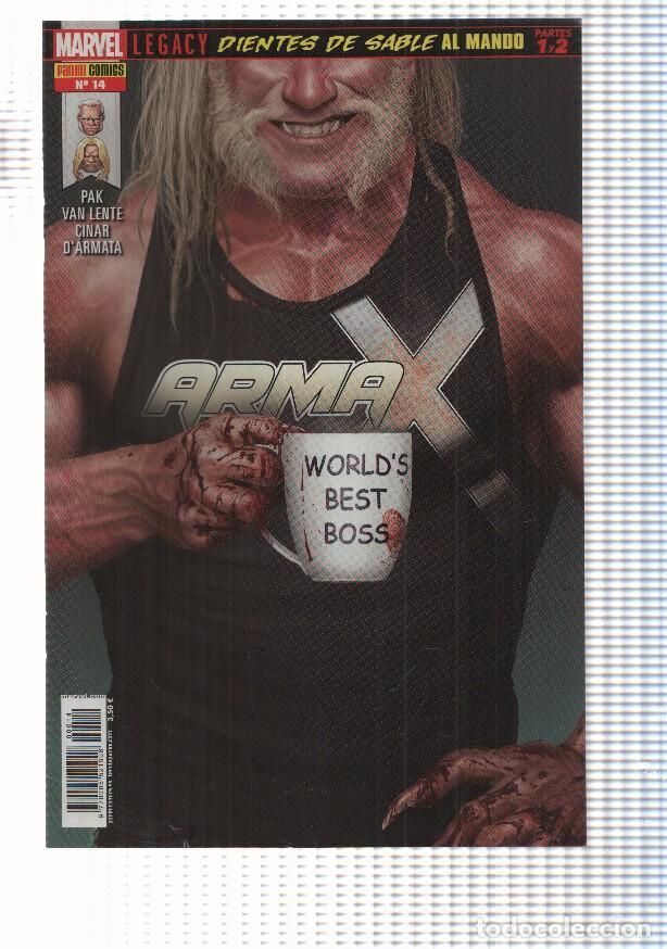 C&oacute;mics: Arma X num 14 a&ntilde;o 2 (2018) - Dientes de Sable al mando partes 1 y 2 - Foto 1