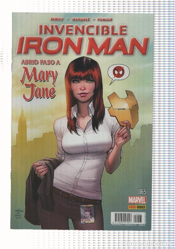 C&oacute;mics: Invencible Iron Man a&ntilde;o 6 num 65 (2016) - Brian Michael Bendis - Foto 1