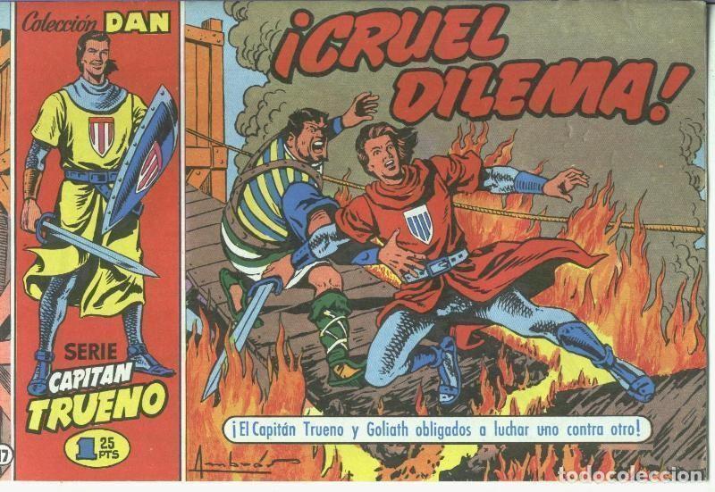 Comics: El Periodico: El Capitan Trueno facsimil numero 17: Cruel dilema - Ambros