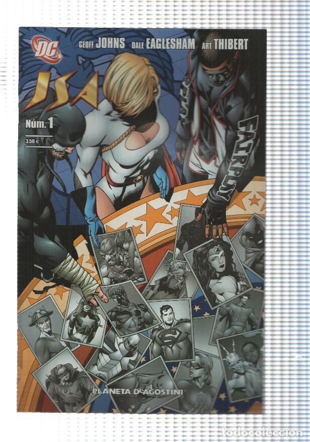 Fumetti: Planeta: JSA num 01 en La Nueva Era capitulo 1. Johns-Eaglesham-Thibert