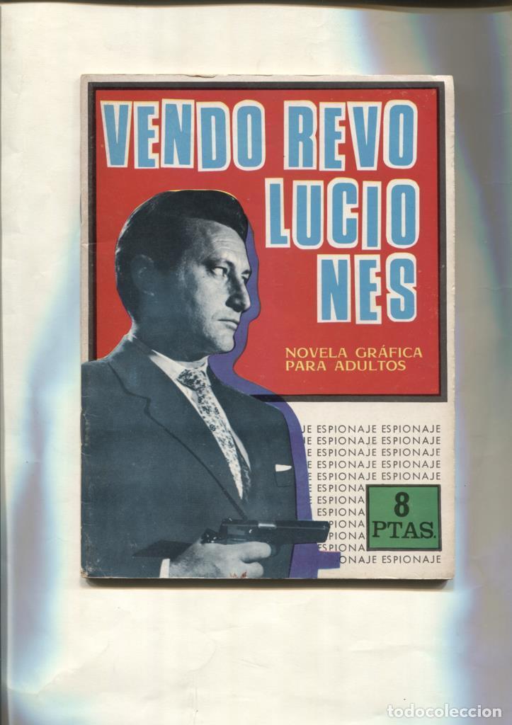 Comics: Espionaje numero 21: Vendo revoluciones, dibujos de Antonio Borrell - NULL